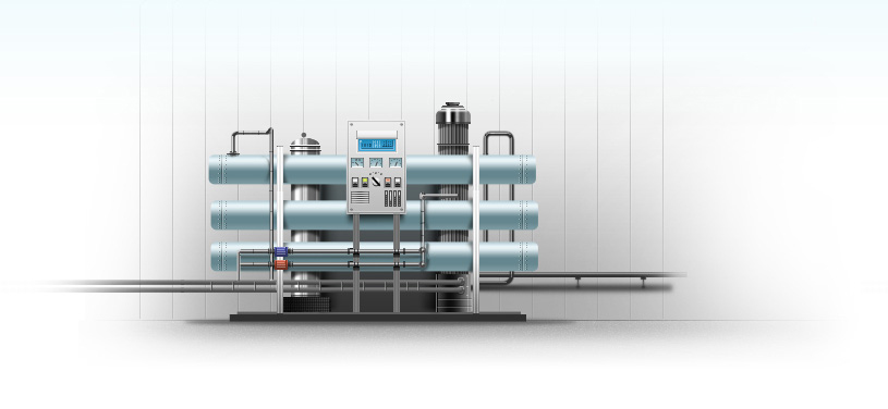 Промышленная система водоподготовки и водоочистки